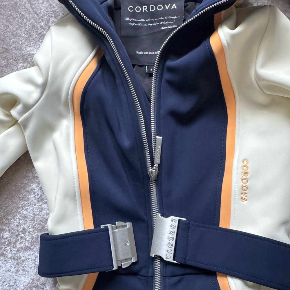 Cordova Tirol Colorblocked Ski Suit
New • Size Small • Never Worn